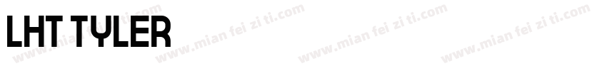 lht tyler字体转换
